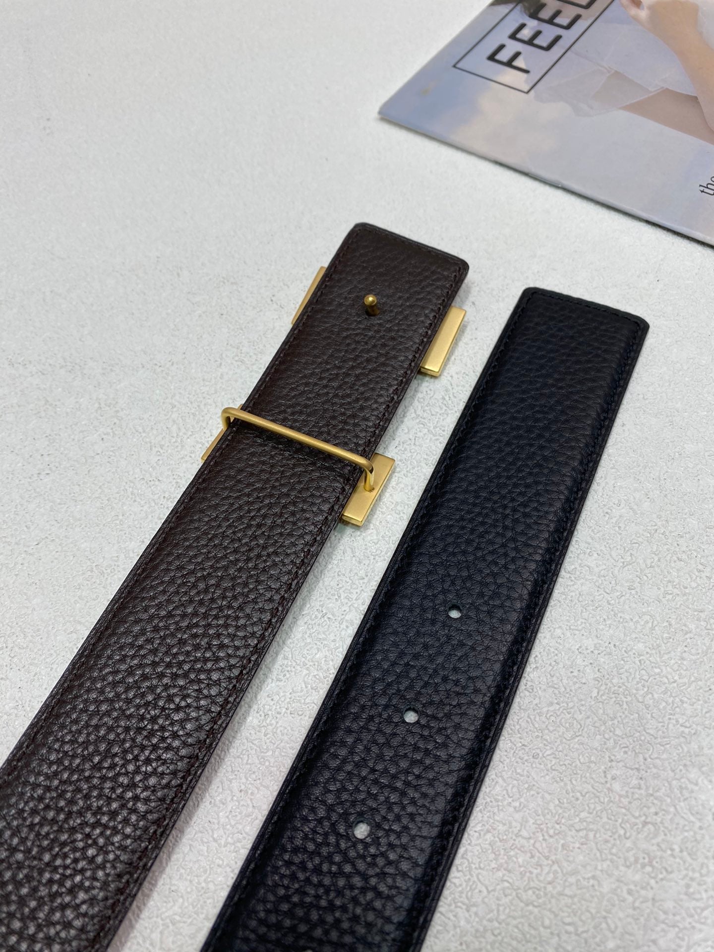 Hermes Quizz Touareg Belt Buckle Reversible