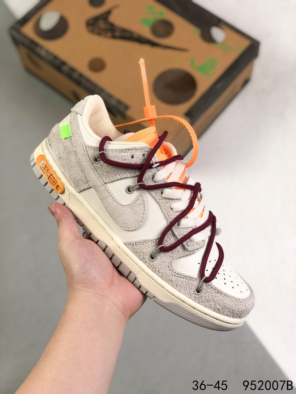 Nike Dunk Low Off-White Lot List
