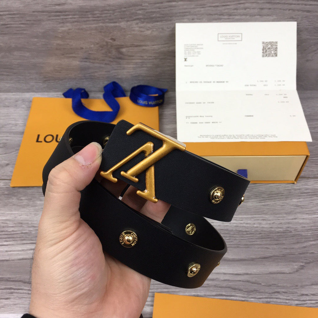 Louis Vuitton Iconic Belt Black