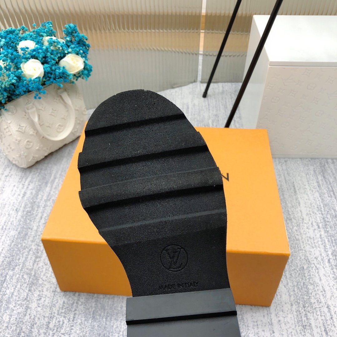Louis Vuitton Beaubourg Ankle Boot Black