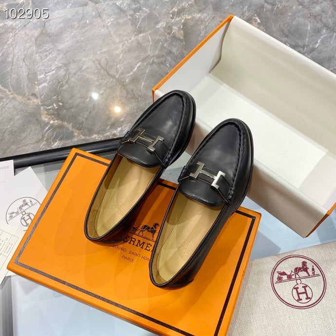 Hermes Paris Loafer Black
