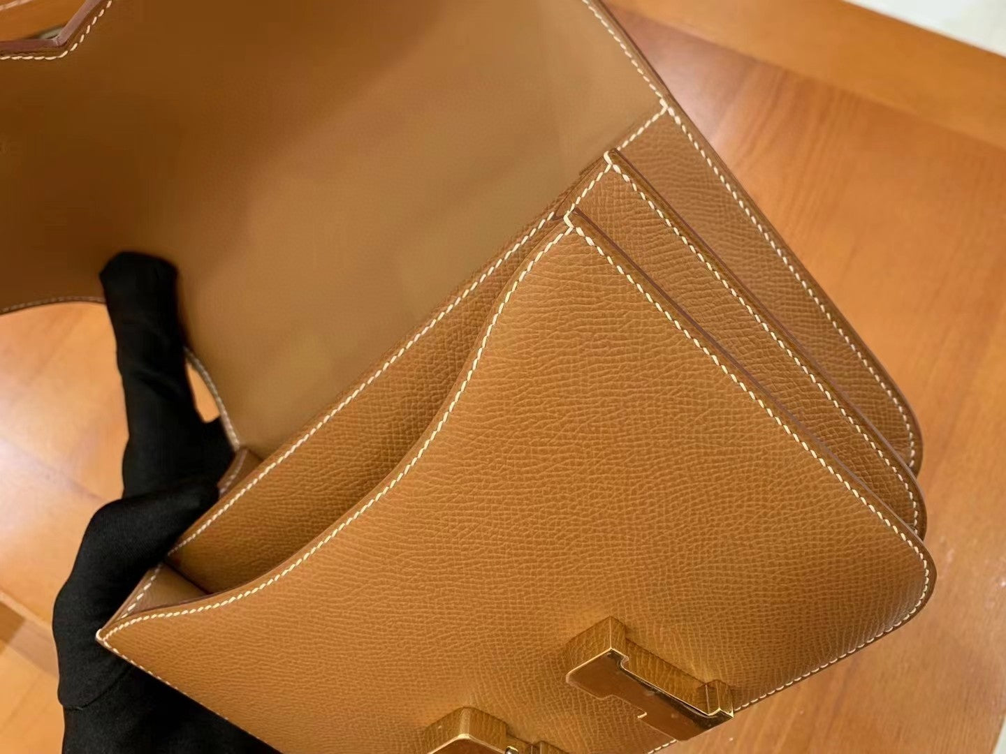 Hermes Constance Shoulder Bag 23cm Brown