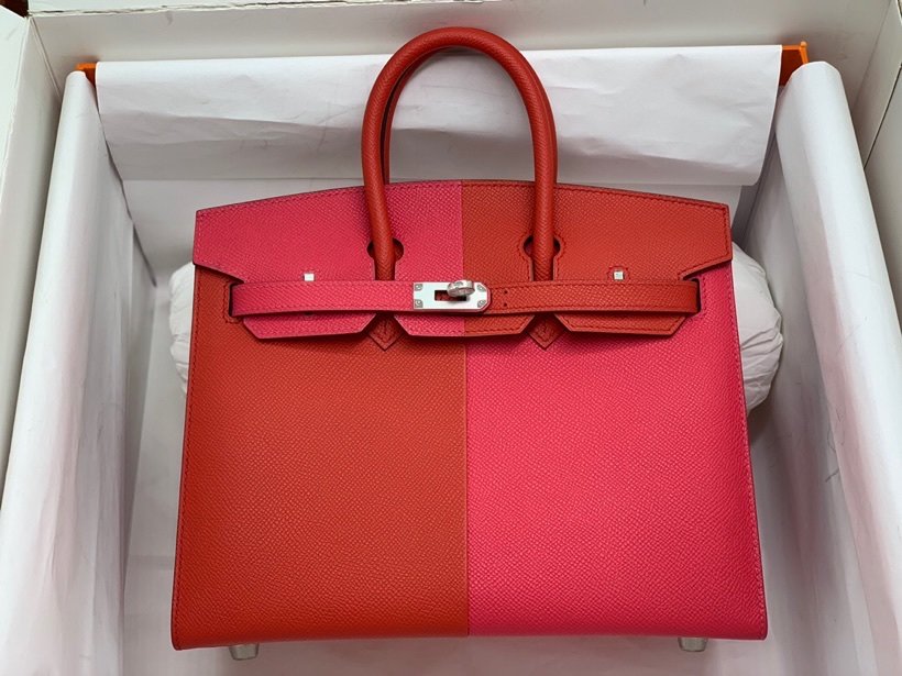 Hermes Epson Bi Color Custom 28cm Red