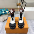 Louis Vuitton Beaubourg Ankle Boot White