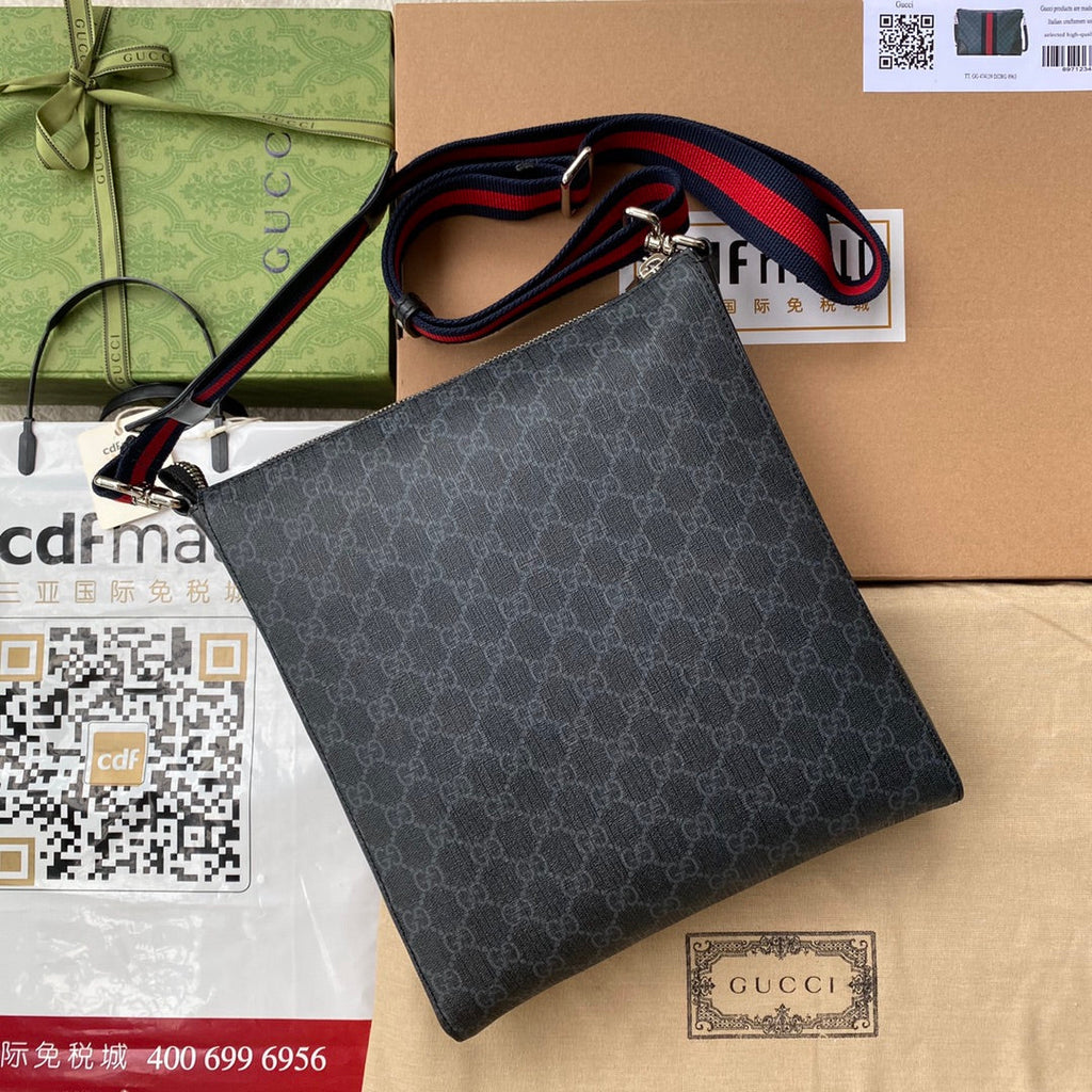 Gucci GG Black Messenger 29cm Black