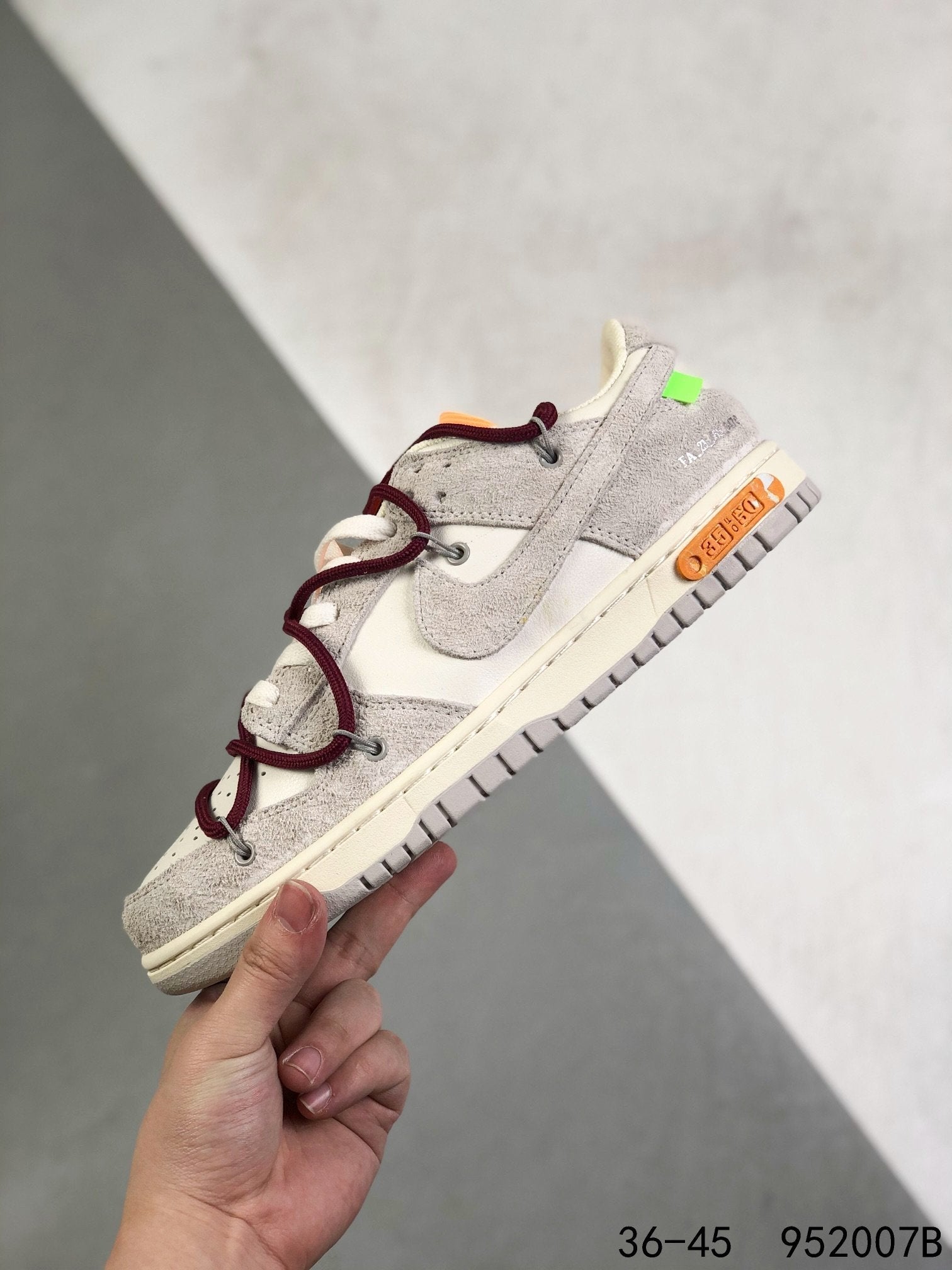 Nike Dunk Low Off-White Lot List