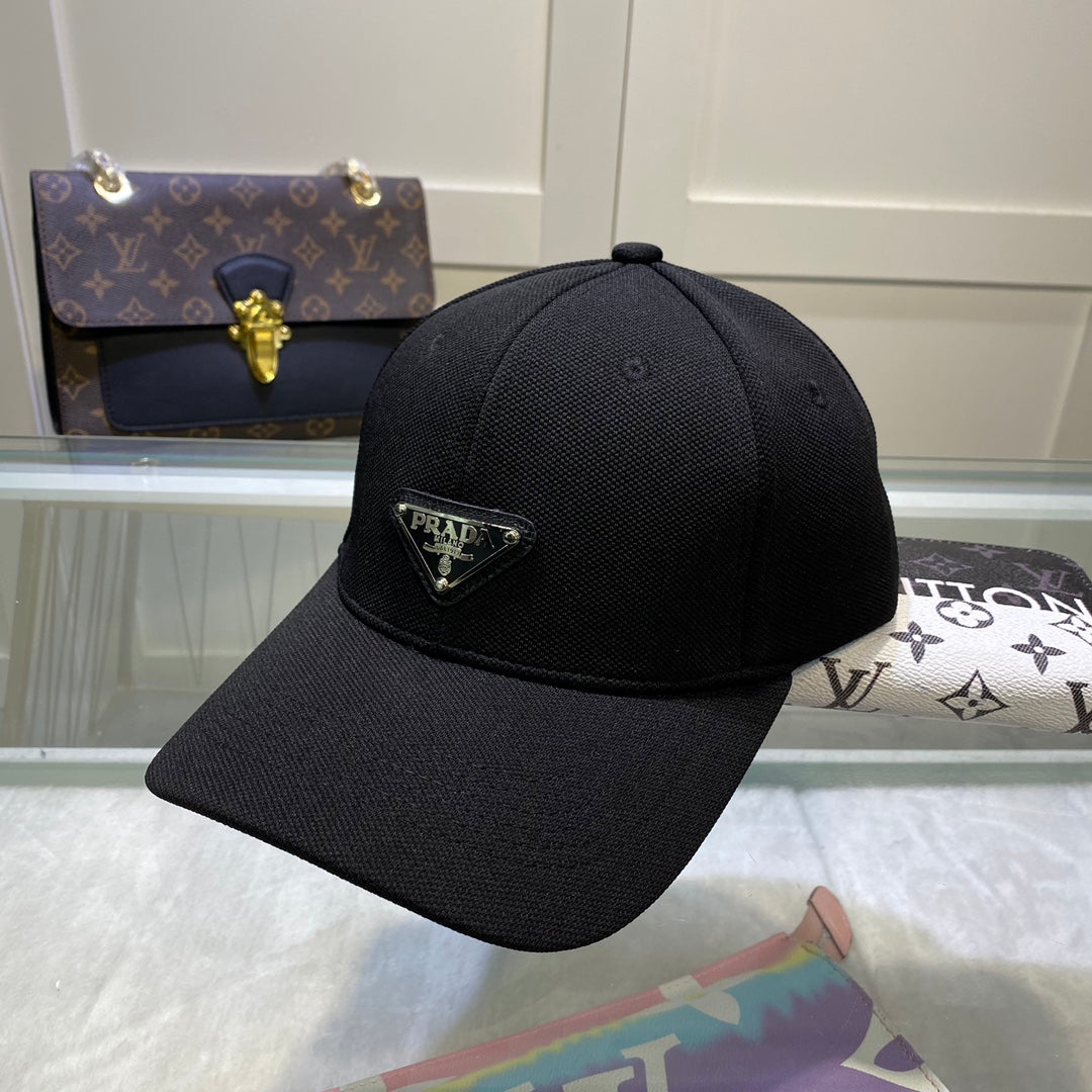 Prada Denim Baseball Cap
