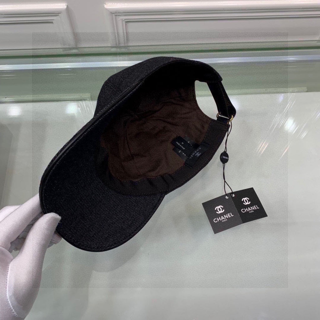 Chanel Black Cap