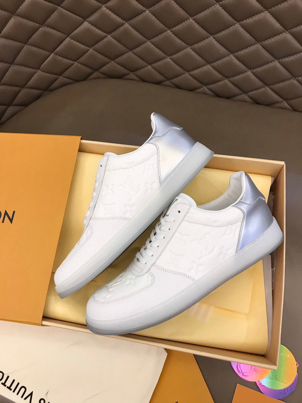 Louis Vuitton Trainer Sneaker White