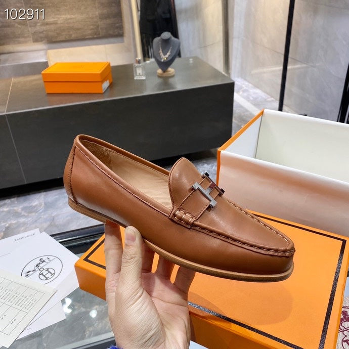 Hermes Paris Loafer Brown