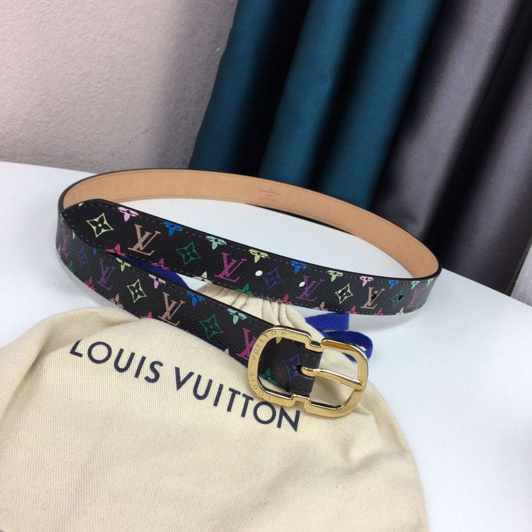 Louis Vuitton Mini Belt Black