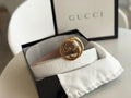 Gucci Belt With Double G Buckle White