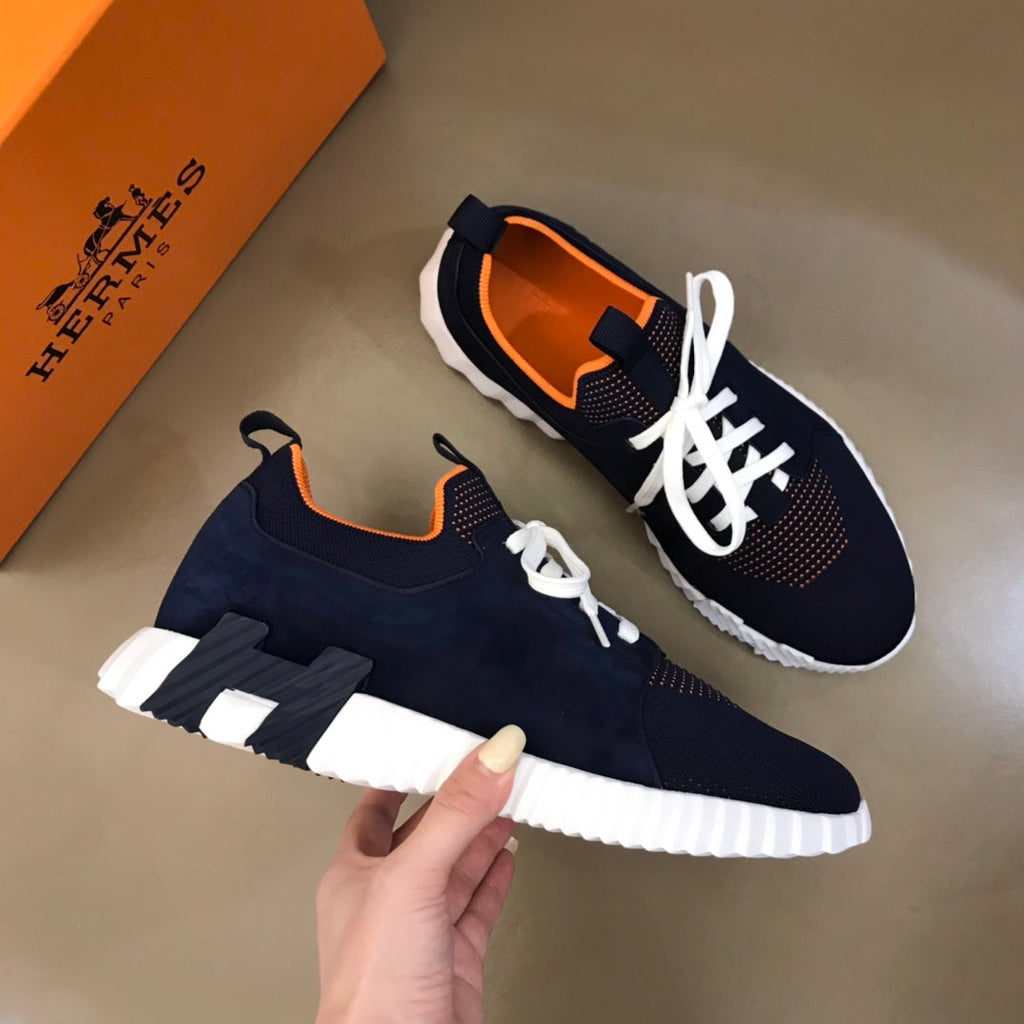 Hermes Depart Sneaker Dark Blue