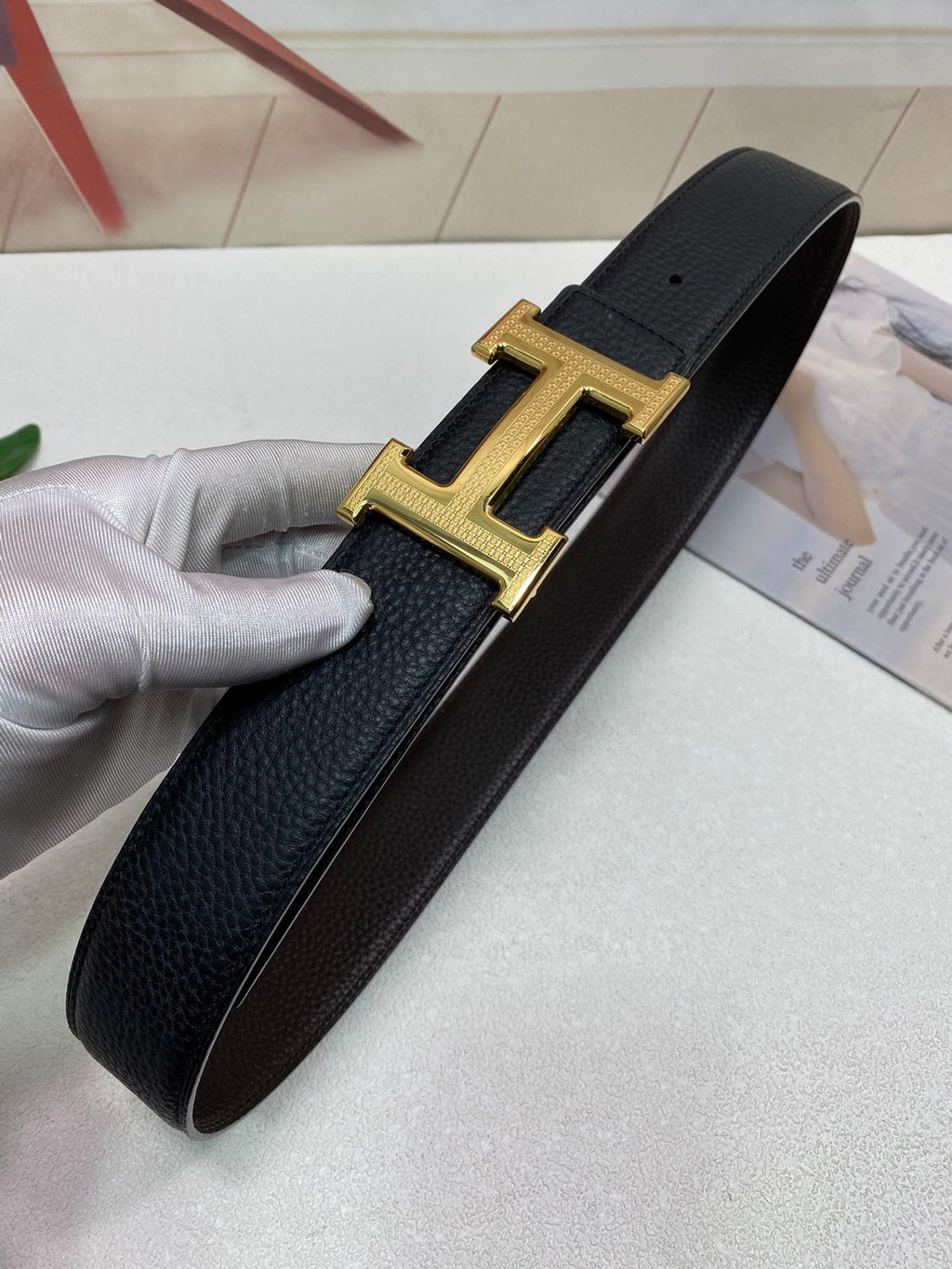 Hermes Quizz Touareg Belt Buckle Reversible