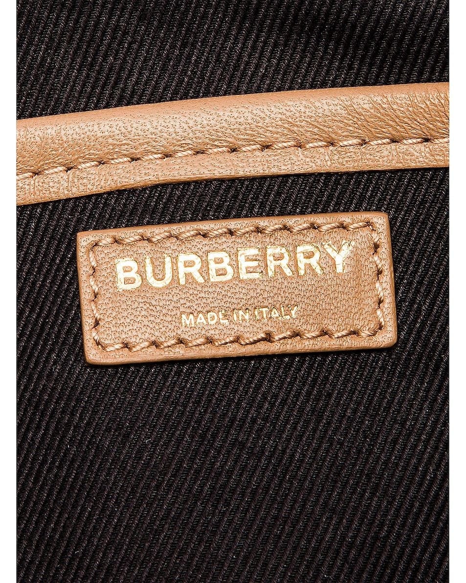 Lola Quilted Crossbody Bag in Beige