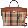 Society Vintage Check Tote Bag