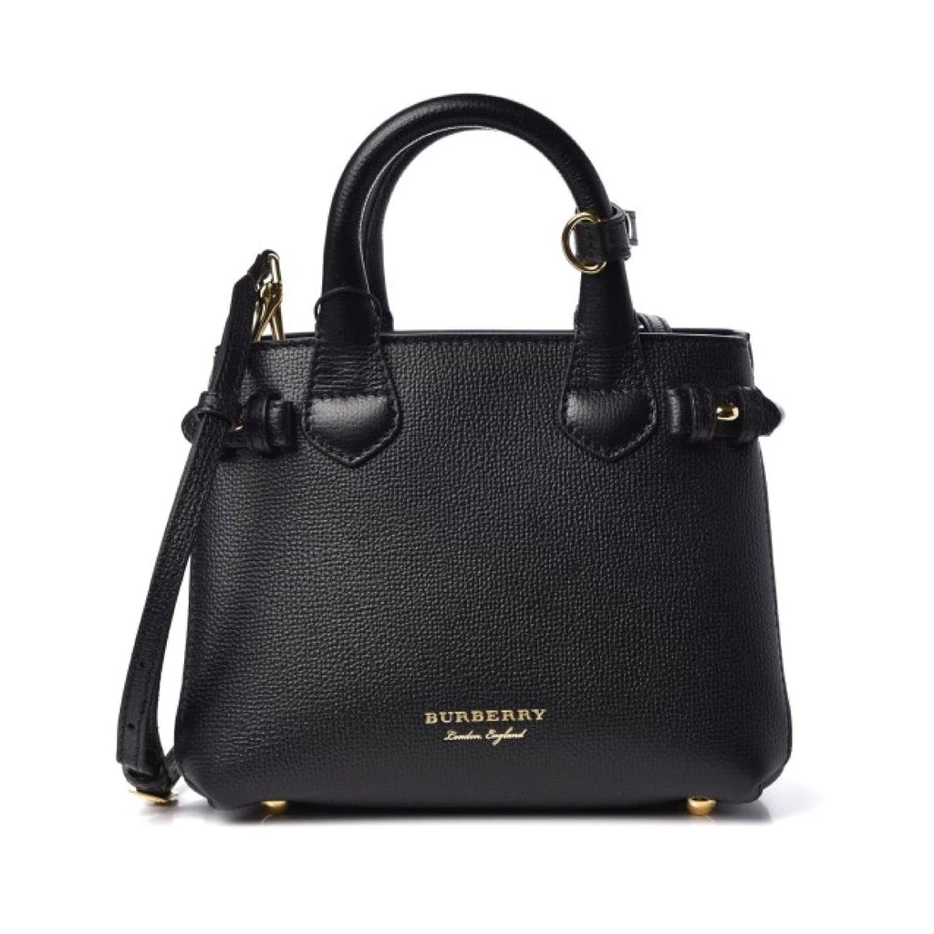 House Check Baby Banner Tote Black