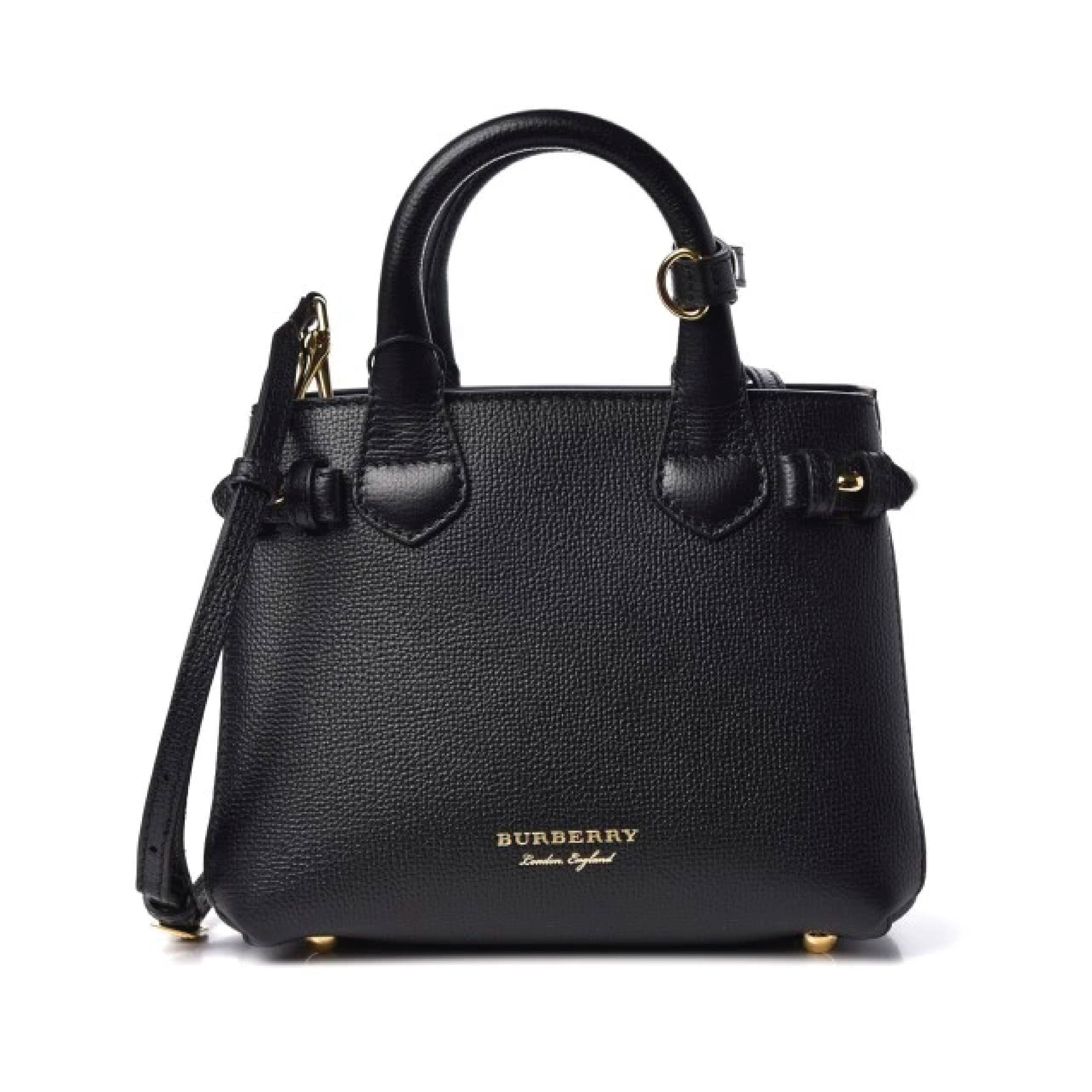 House Check Baby Banner Tote Black