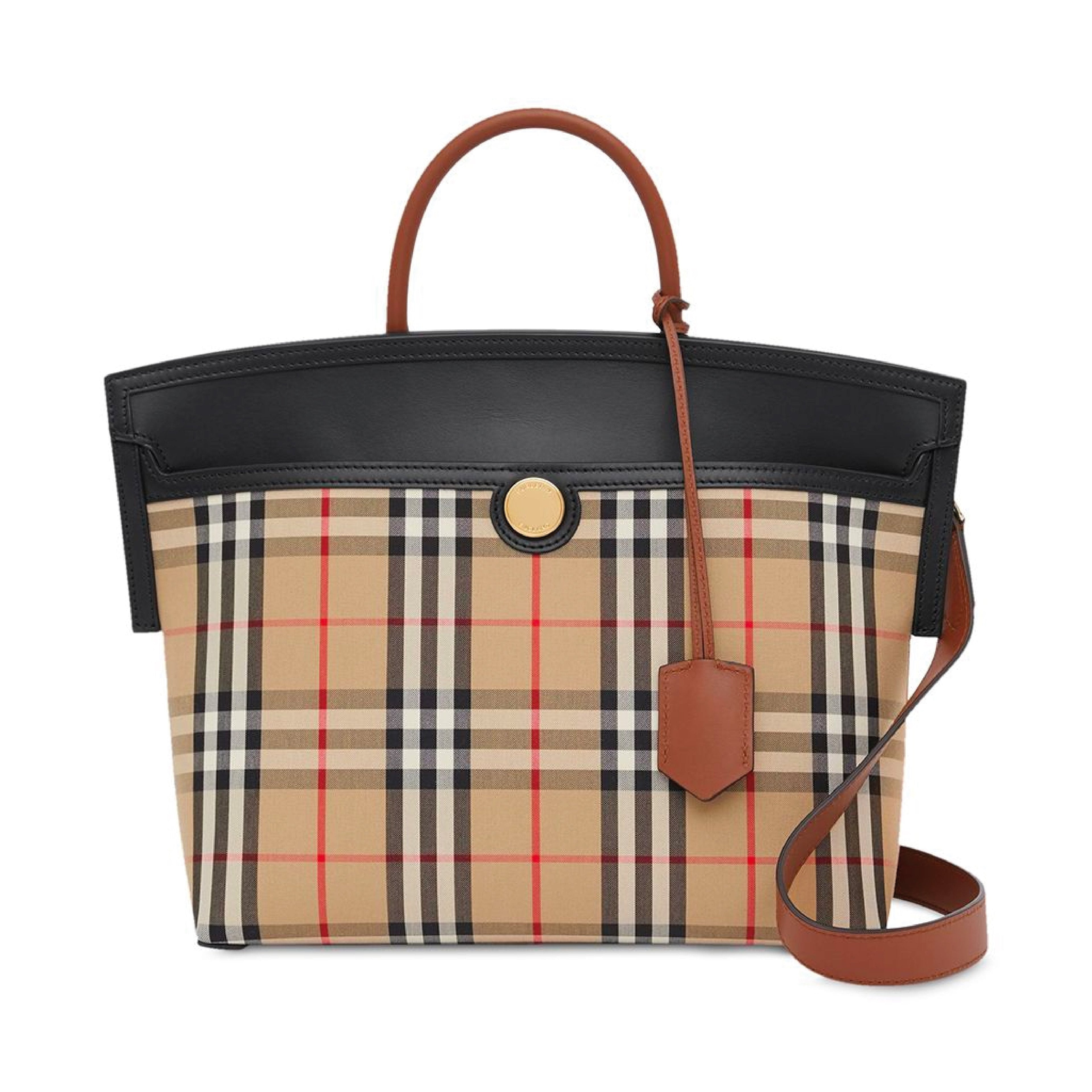 Small Society Vintage Check Top Handle