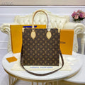 Louis Vuitton Sac Plat Bag Monogram Canvas Spring/Summer Collection M45848, Brown