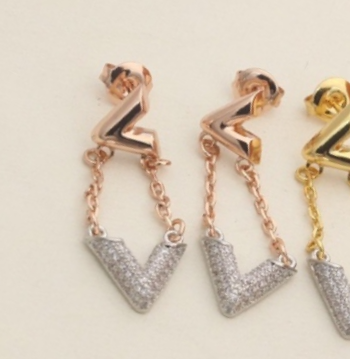 Louis Vuitton Volt Upside Down Earings