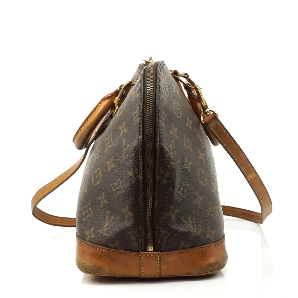 Louis Vuitton Alma Crossbody Brown