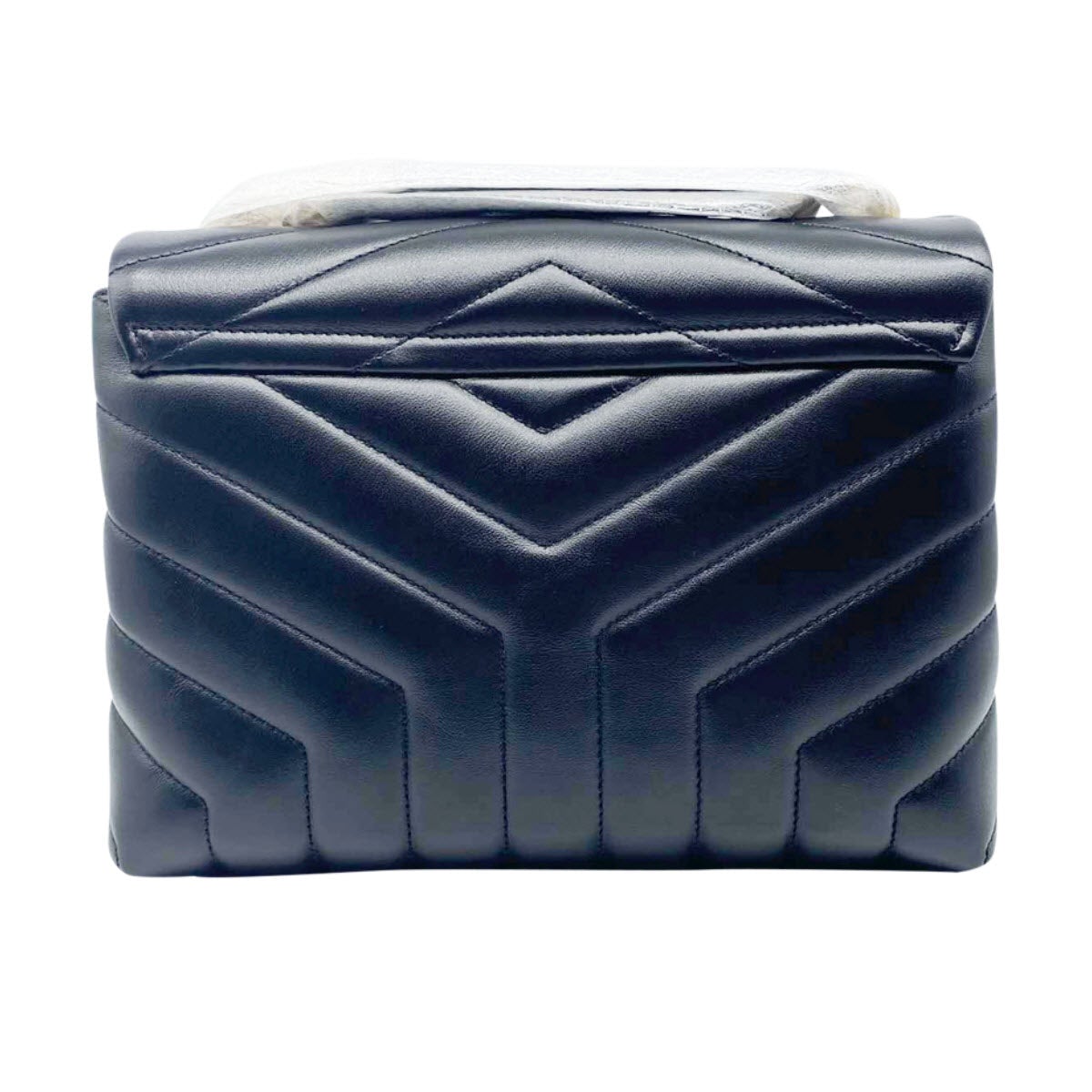 Saint Laurent Monogram Loulou 2020 Small Gold Ghw Black Leather Shoulder Bag