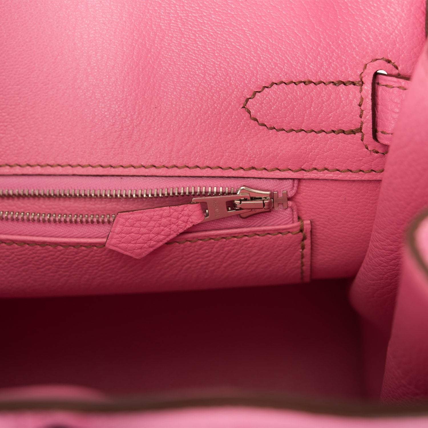 Hermes Bubblegum 5P Togo Birkin 30cm Palladium Hardware