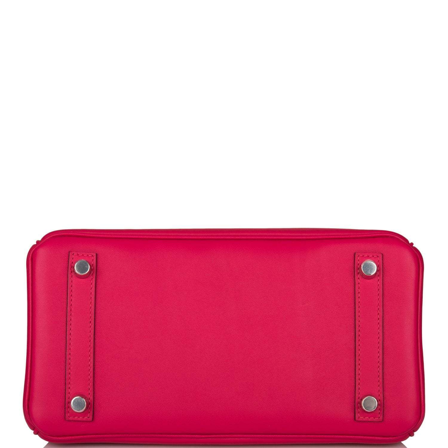 Hermes Birkin 25 Framboise Swift Palladium Hardware