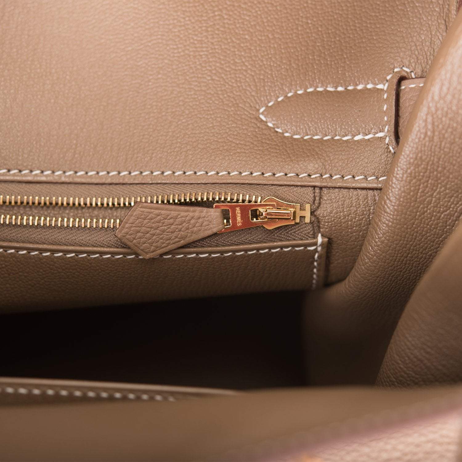 Hermes Birkin 30 Etoupe Togo Gold Hardware