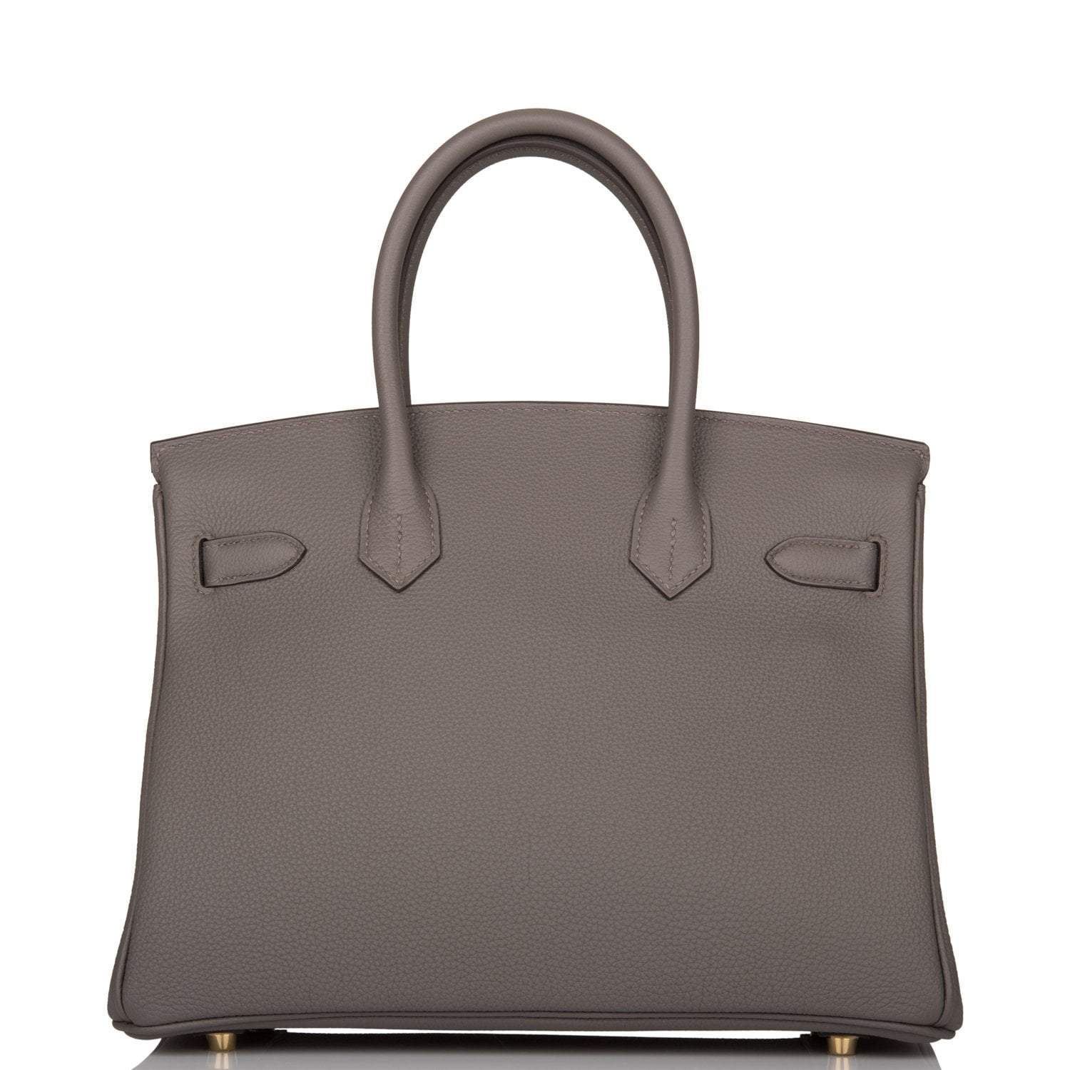 Hermes Birkin 30 Etain Togo Gold Hardware