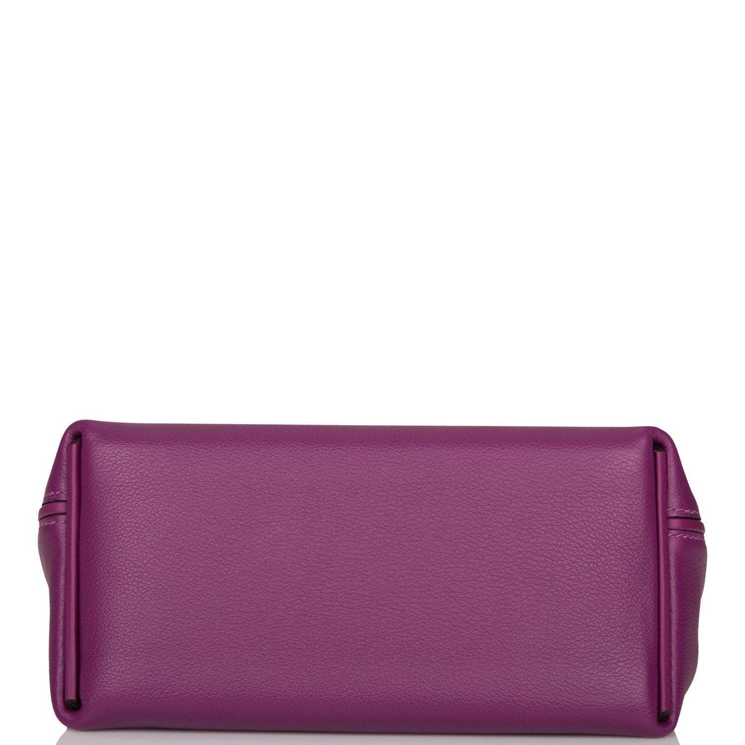 Hermes Anemone Evercolor and Swift Mini 24/24 Bag Palladium Hardware
