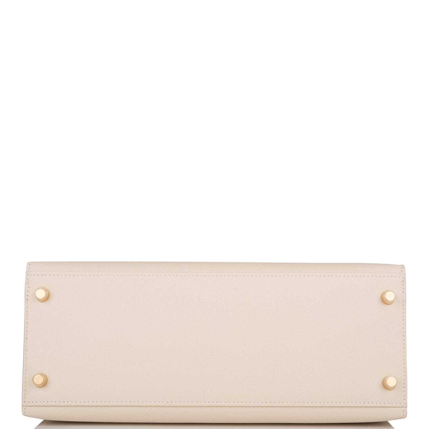 Hermes Craie Epsom Sellier Kelly 28cm Gold Hardware