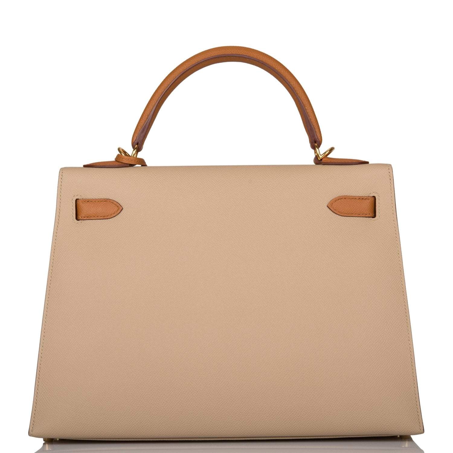 Hermes Kelly Sellier 32cm Gold and Trench Epsom Gold Hardware