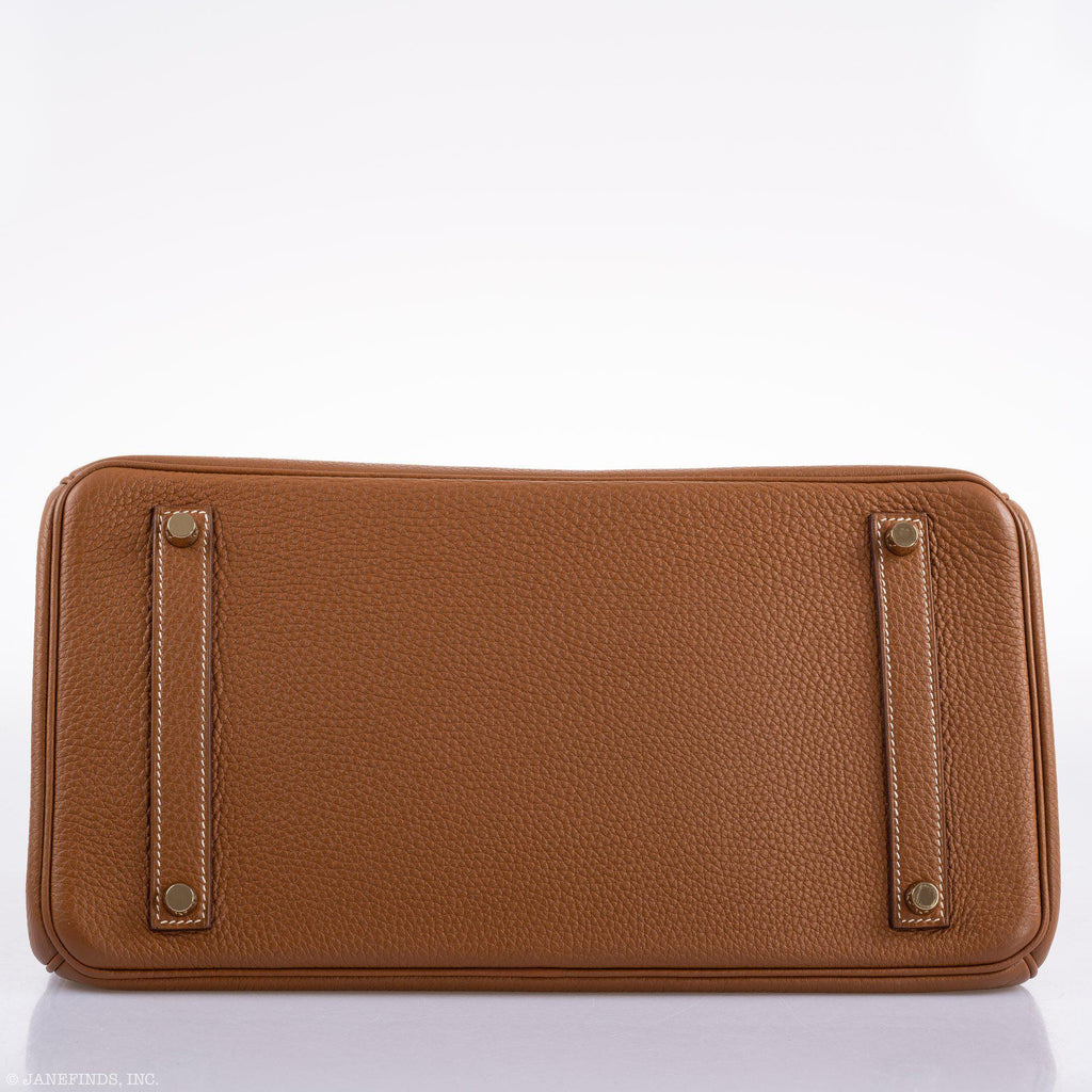 Hermes Birkin 35 Gold Togo Gold Hardware - Square O