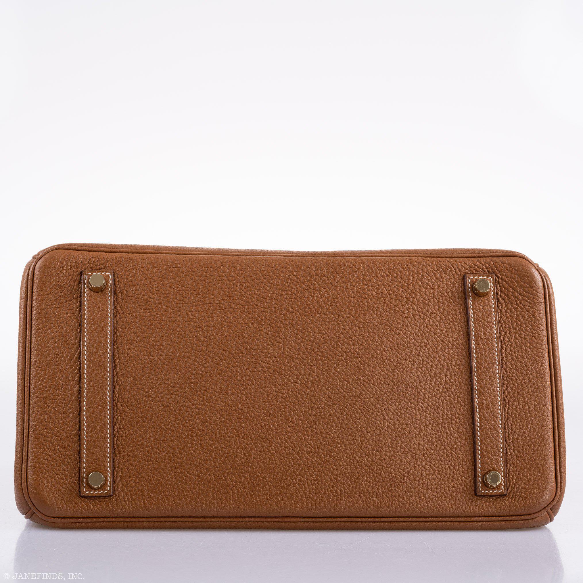 Hermes Birkin 35 Gold Togo Gold Hardware - Square O