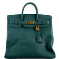 Hermes HAC Birkin 40 Malachite Togo with Gold Hardware