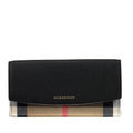 Porter House Check Wallet Black