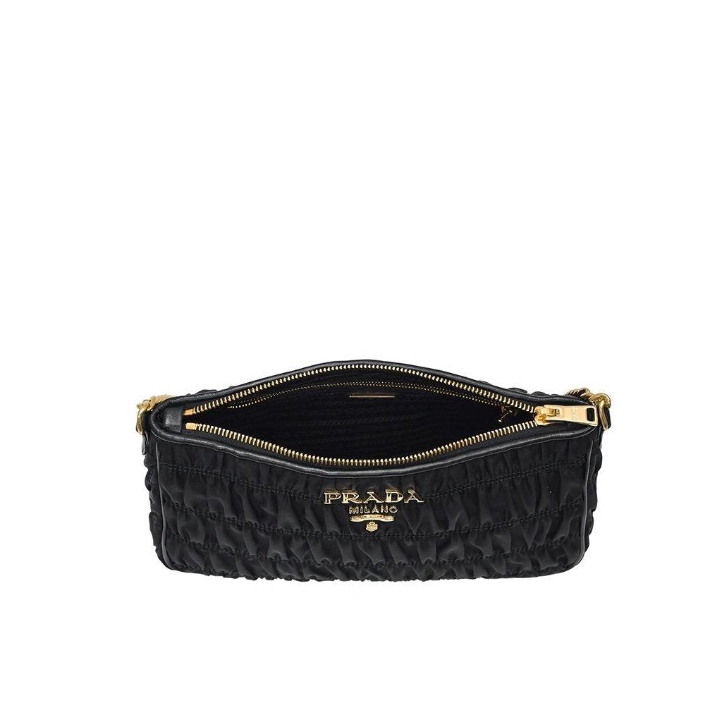 Nylon Tessuto Gaufre Shoulder Bag