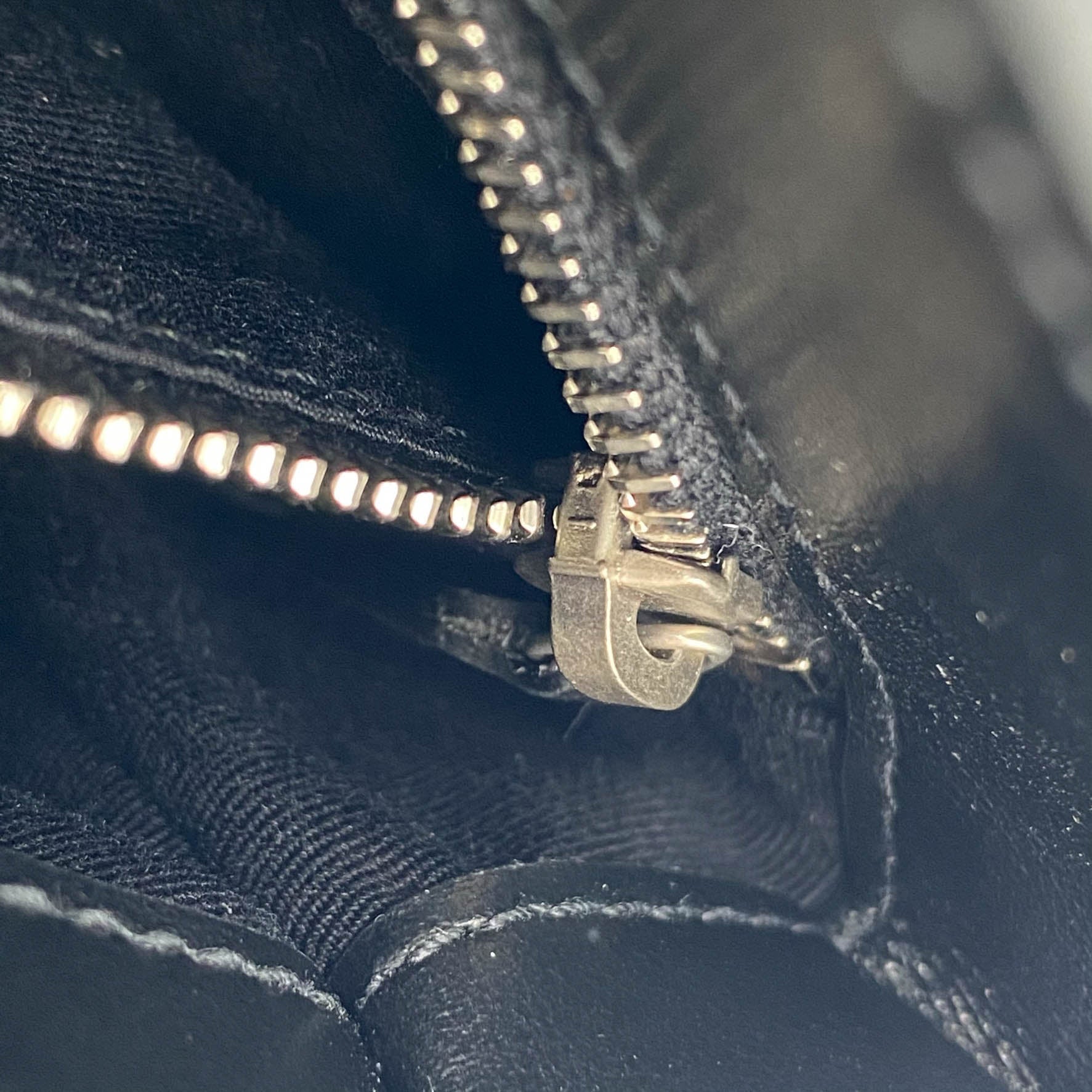 Saint Laurent Monogram Loulou Toy Silver Hardware Black Leather Shoulder Bag