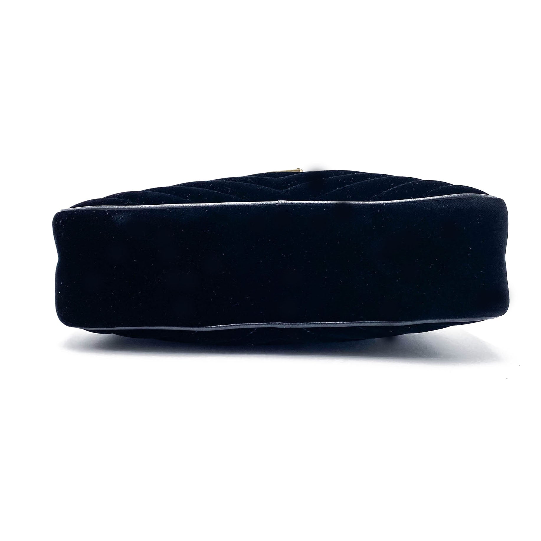 Saint Laurent Monogram Lou Camera Matelasse Black Velvet Shoulder Bag