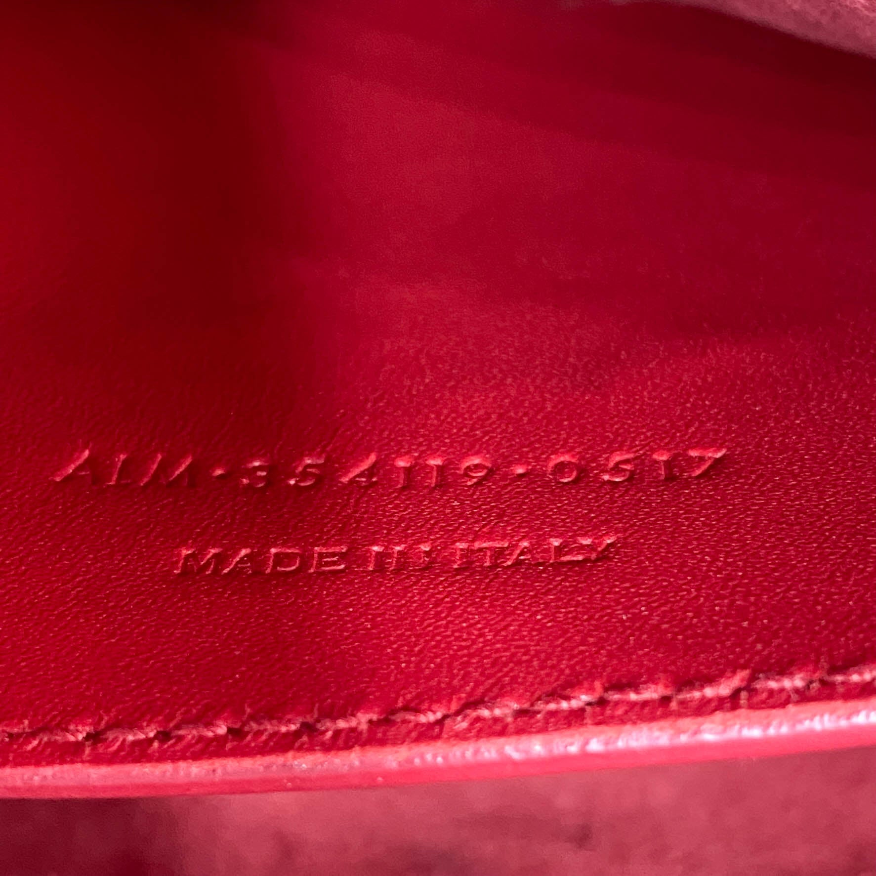 Saint Laurent Monogram Kate Smooth Medium Classic Tassel Red Calfskin Leather Satchel