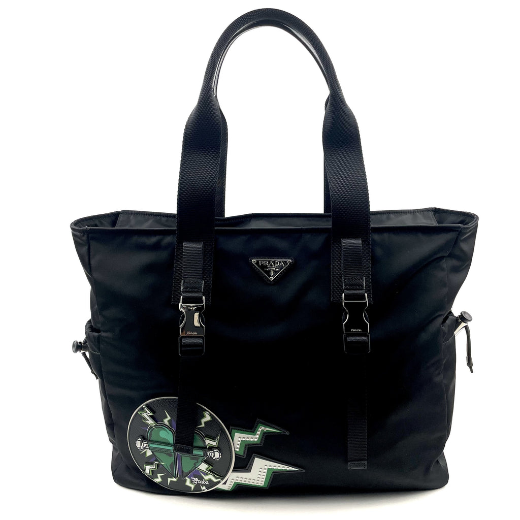 PRADA x Universal Frankenstein Montagna Nylon Tote
