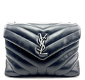 SAINT LAURENT Small Monogram Loulou Matelassé Shoulder Bag