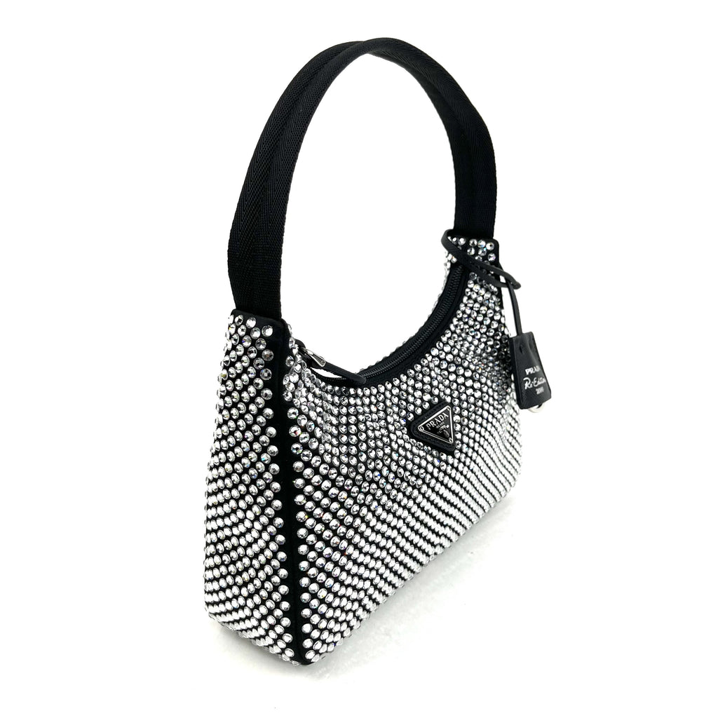 PRADA Crystal Re-Edition 2000 Mini Bag