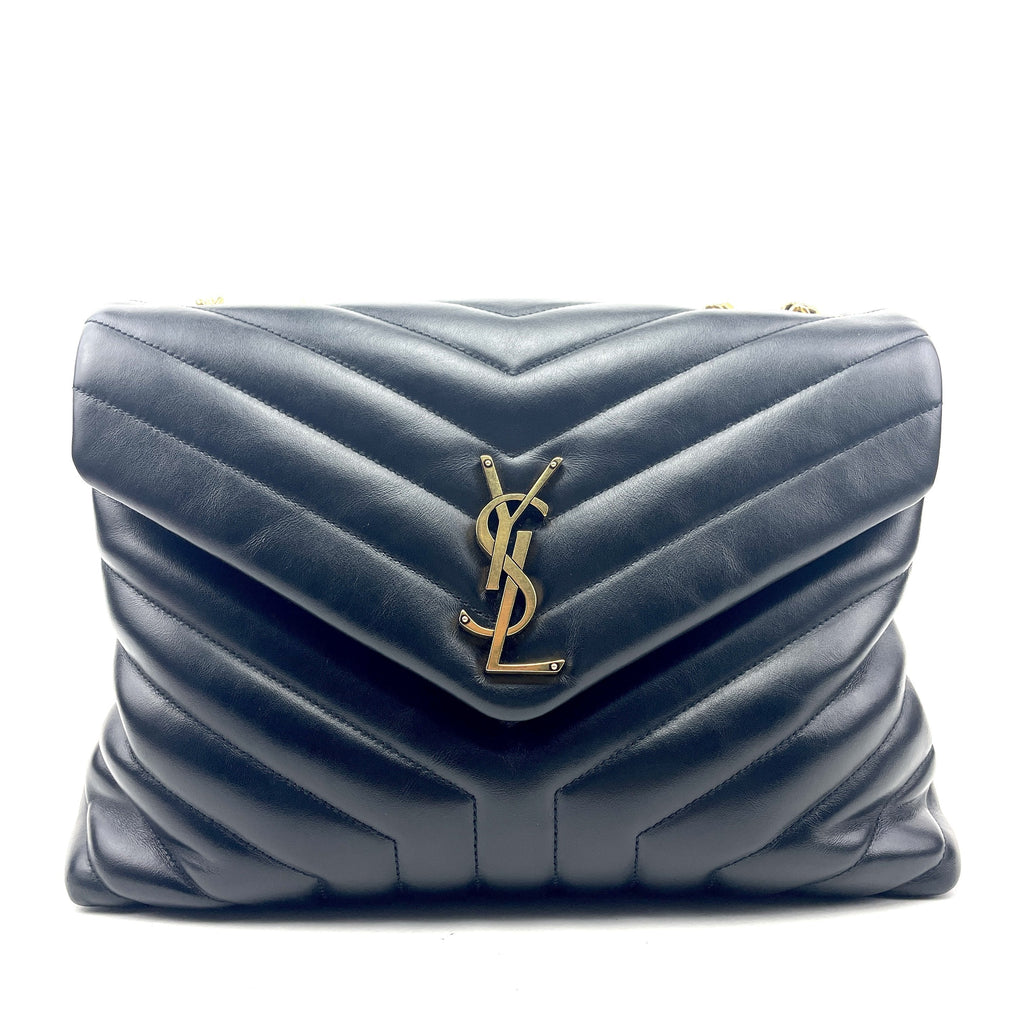 SAINT LAURENT Medium Lou Lou Black
