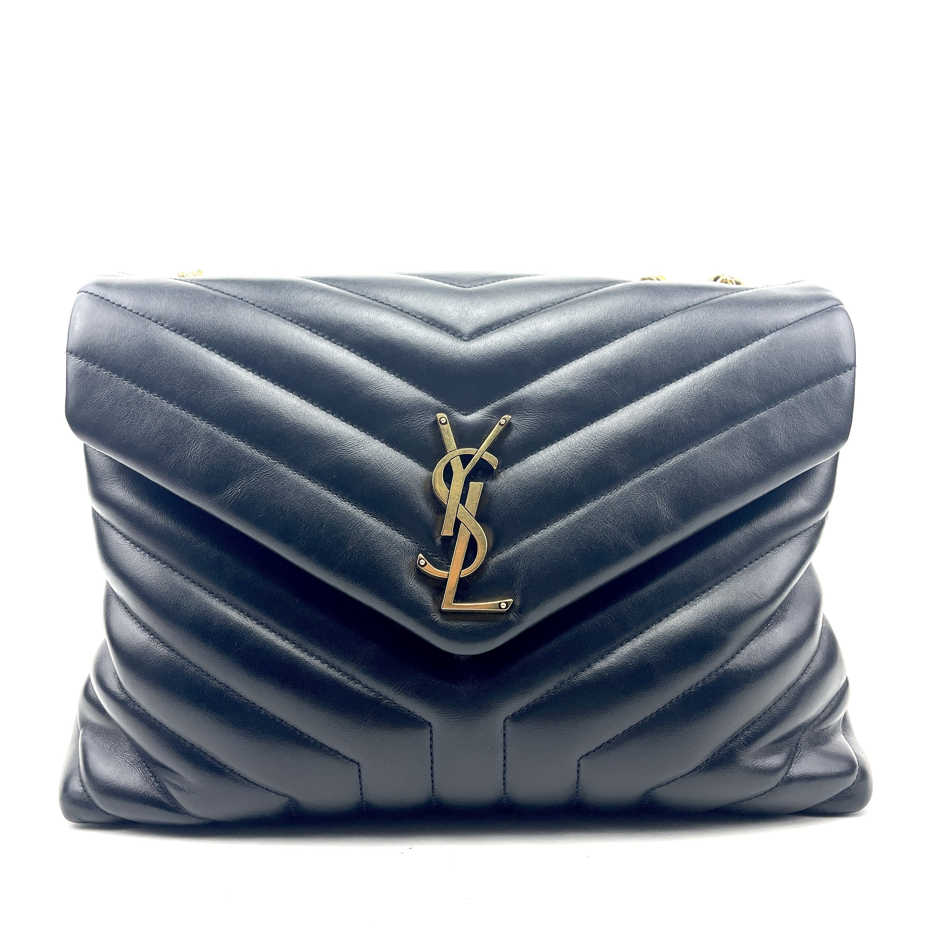SAINT LAURENT Medium Lou Lou Black