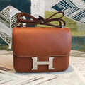 Hermes Constance Shoulder Bag 24cm Brown