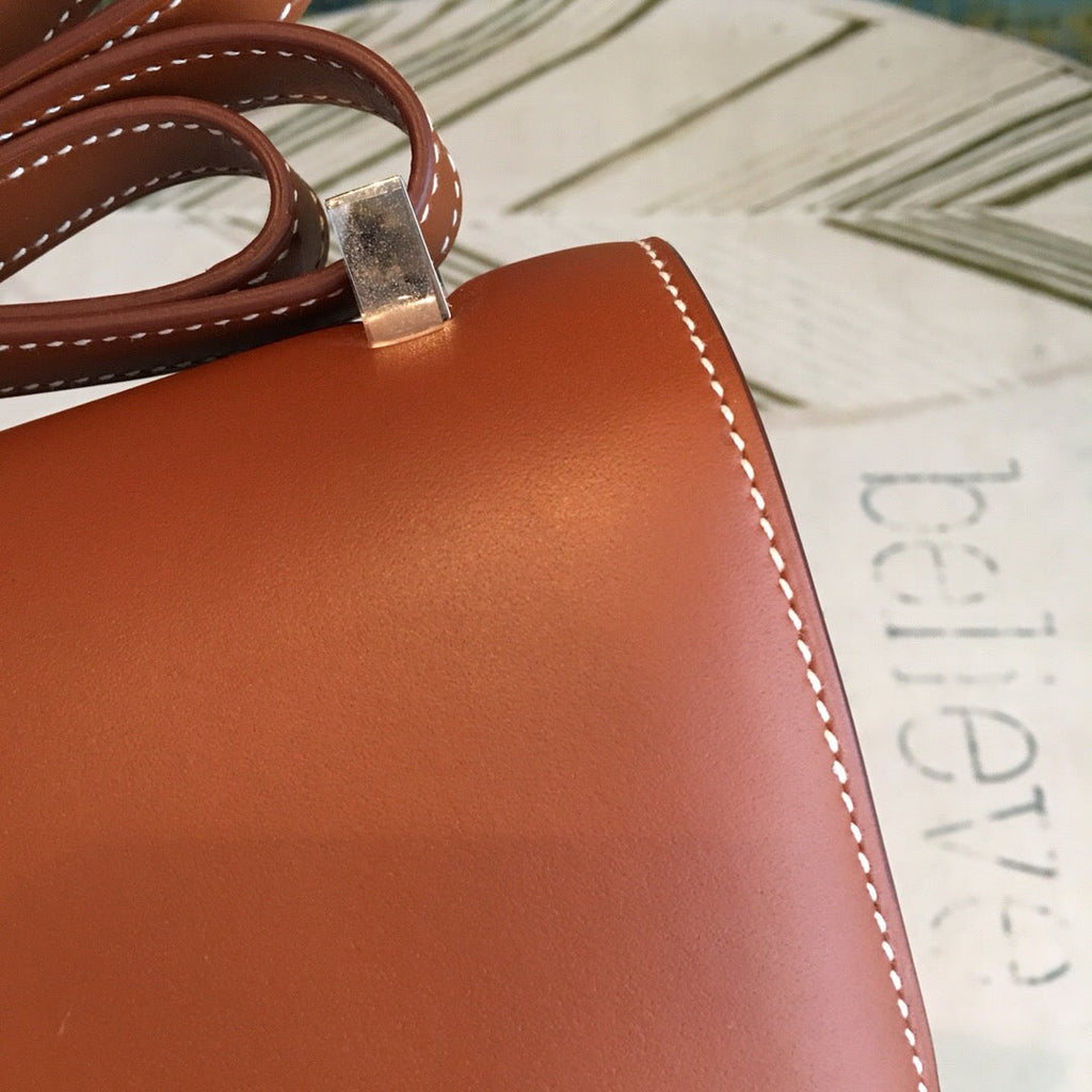 Hermes Constance Shoulder Bag 24cm Brown