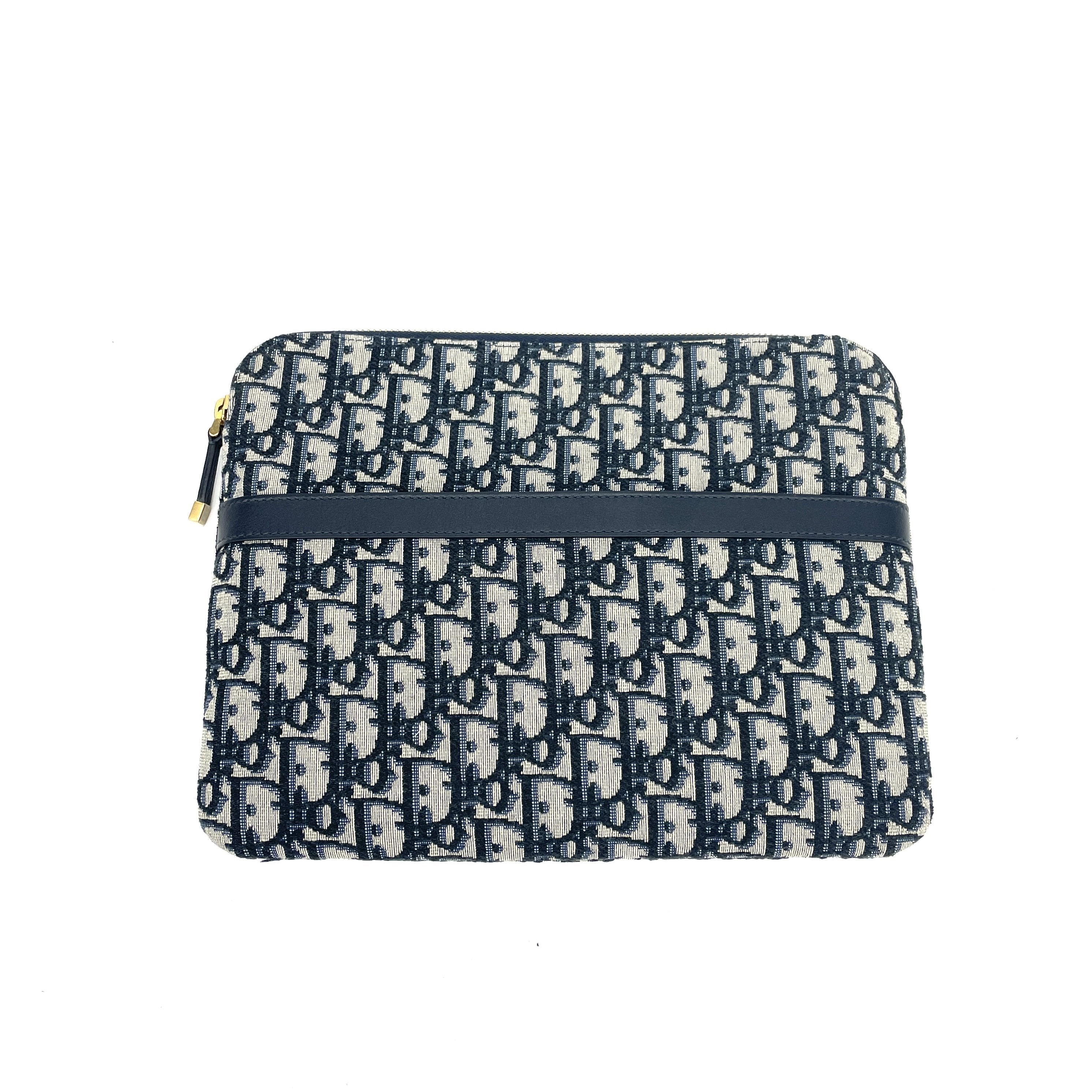 CHRISTIAN DIOR Oblique Travel Pouch